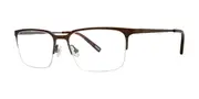 Jhane Barnes Integrand Brown Men's Glasses Brown Size 53 - Private Health Rebate - Blue Light Block Available