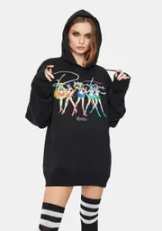 [Primitive Company] Black Sailor Moon Hoodie