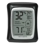 AcuRite Indoor Digital Thermometer & Hygrometer with Temperature and Humidity