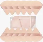 12 Pcs Triangle Powder Puff for Face Makeup Sponge Makeup With 2 Plastic Cases