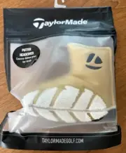 NEW TaylorMade 2025 PGA Championship Putter Blade Headcover Navy/Gold