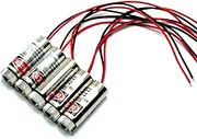 Focusable Red Laser Diode Module 650nm 10(m-w) Red Laser Line Shape with Driver (5pcs)