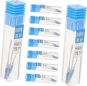 Operitacx Needle Heads for Overlocker Sewing Machines 10 Sets Flat Car Needle for
