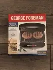 George Foreman 2-Serving Classic Plate Electric Indoor Grill and Panini GR10B