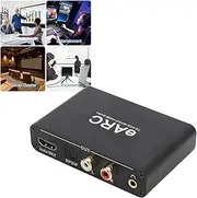 EARC ARC Audio Extractor, EARC Audio Converter to HDMI Optical 3.5mm AUX Sound Extractor, for TV to Non ARC Sound System Soundbar Speaker Amplifier