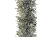 Tinsel 3m Chunky Fine & Mixed Silver 15cm Wide
