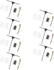 Peakloong 7PCS ELRS Receiver 2.4GHz NANO ExpressLRS Receiver CRSF with T-Type Antenna for RC FPV Traversing Drones Parts