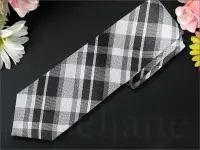 在飛比找Yahoo!奇摩拍賣優惠-Calvin Klein Tie CK 卡文克萊 黑色白色格