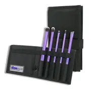 Real Techniques, by Samantha Chapman, Your Eyes, Enhanced Starter Set, 5 Brushes Plus Case