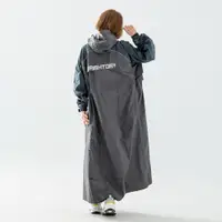 在飛比找蝦皮商城優惠-BrightDay X武士斜開連身式雨衣 墨綠 雨衣 連身雨