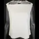 夏姿精品SHIATZY CHEN米灰色羊毛特殊領口設計一字領無袖上衣 40號