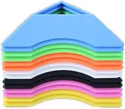Goodplay 14 pcs Cube Stand Plastic for Puzzle Cube Holder Show - Multicolour Cube Tripod