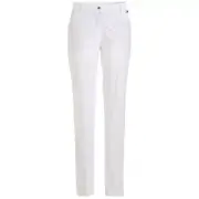 NWT Golfino Ladies TECHNO STRETCH EMBOSSED TROUSERS 4260822 100 White Sz 12 14