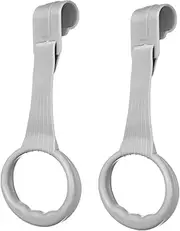 SWOOMEY Pull-Up Rings Set 1 Pair Toddler Bed Standing Aid Ring Baby Walking Exercise Assistant Easy to Install