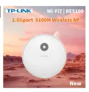 TP-Link Wi-Fi7 BE5100 Ceiling Access Point Range Wireless AP 5G Router Au adapto