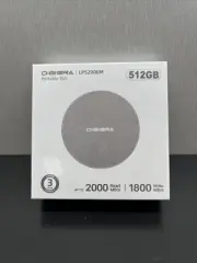 Digiera LPS2000M 512GB Portable Magnetic SSD 2000 MB/s USB-C Grey iPhone 15/16