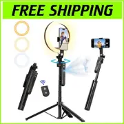 Yayusi 360° Rotating Face Tracking Tripod with Bluetooth Control & Ring Light