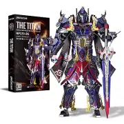 Piececool 3d Model Kits for Adult The Titan Metal Puzzle halloween Gifts Kits