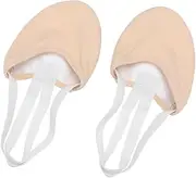 LIFKOME 1 Pair Dancing Shoes Soft Ballet Dancing Shoe Sole Protector Half Sole Cover Sole Slippers Ballet Shoes Yoga Liner Sock Shoe Dance Ballet Footwear Half Sole Shoes Gymnastics Shoes