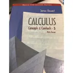 大學原文書 CALCULUS 微績分 JAMES STEWART  CONCEPTS CONTEXTS 3