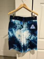 Mens NWT OCEAN COAST Stretch Swim Shorts - Size M-Swordfish-Beach Coastal Vaca