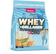 Maxine's Burn Whey + Collagen Protein Powder Vanilla Soft Serve G/F 400g Pouch