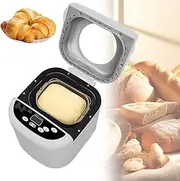 Fully Automatic Breadmaker, Multifunction 19 in 1 Programmable Bread Maker Machine with 3 Roasting Colors Optional and 13H Timing, Dough Proofer Machine Fermentation Box
