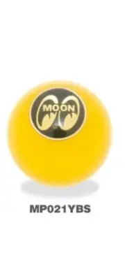 MOONEYES BLACK SHIFT KNOB SMALL 1 3/4 DIA