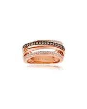 Le Vian 14K Rose Gold 0.42 ct. tw. Diamond Half-Eternity Ring