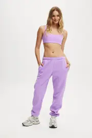 [Body] Body - Plush Essential Gym Sweatpant - Cyber grape M CYBER GRAPE