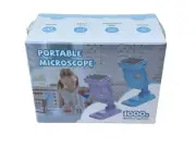 Kids Microscope - Mini Handheld Microscope for Kids, Portable Pocket Digital VFU
