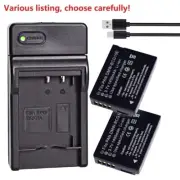 Battery or Charger for Panasonic DMW-BCG10 Lumix DMC-ZS6 DMC-ZS7 DMC-ZS8 DMC-ZS5
