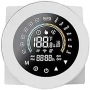 Labymos Tuya WiFi Smart tat for Water Heating Digital Temperature Controller Large LCD Display Touch on Voice Control Compatible with Google Assistant& /Xiaodu/Tencent