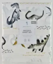 *Pottery Barn Kids Dinosaur Jurassic Sheet set FULL