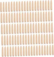 Healeved 100pcs Assorted Pocket Hole Plugs Kit Drywall Screw Hole Plug for Carpentry Woodworking
