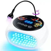 Nail Lamp With 660nm Light Nail Curing Lamps for Home&Salon Smart Led Nail Dryer