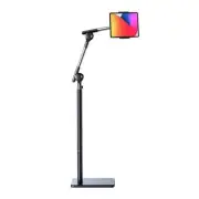 Tablet Floor Stand Holder, 360 Degree Rotating with Height Adjustable Stand C...
