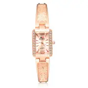 Rectangle Dial Design Ladies Bracelet Watch Fashion Style Quartz Watch