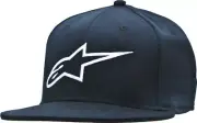 Alpinestars Ageless Flat Bill Hat (Black/White) LG/XL