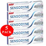 5 x Sensodyne Daily Care & Whitening Toothpaste For Sensitive Teeth 50g