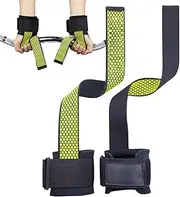 Weightlifting Straps,Sweat-Wicking Non-Slip Anti-Tear Wrist Straps | Adjustable Ergonomic Fitness Equipment For Yoga, Training, Home Workouts
