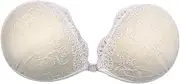 [aternee] Women's Strapless Backless Bra Self Adhesive Reusable Sticky Push Up Bra Invisible Non-