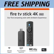 All-in-One Fire TV Stick 4K Max: 16GB Storage, Xbox Game Pass & Dolby Atmos