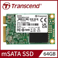 在飛比找PChome24h購物優惠-【Transcend 創見】64GB MSA230S mSA