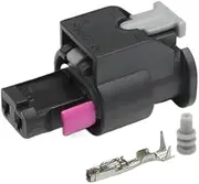 BIZOCA 2 Pin 1-1703498-1 MCON Interconnection System 1.2mm Series Auto Waterproof Connector Cable Connectors Reversing Plug(1-1718643-1)