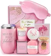 Birthday Gifts for Women, Unique Spa Gift Basket Set for Mothers Day, Valentines Day - Christmas Gifts for Women, Mom, Friends Female, Sister, Her, Girlfriend, Wife, Teacher, Nurse