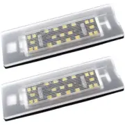 For Fiat Panda 2003- Type 169 312 2x LED License Plate Light Lights (for: Fiat)