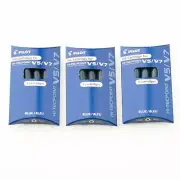 Pilot BXC - V5/V7 Hi-Tecpoint Cartridge System Refills - Blue - Pack of 9