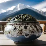 Incense Burner Cone Incense Metal Floral Top With Glazed Ceramic Holder New