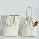 Japanese Style Lunch Drawstring Bag Thickened Rice Box Storage Pouch Work